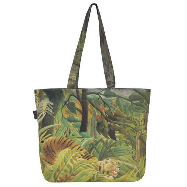 Surprised! by Henri Rousseau Tote Bag