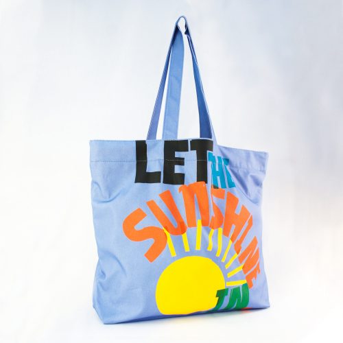 Let The Sunshine In – RUDE Organic Tote Bag