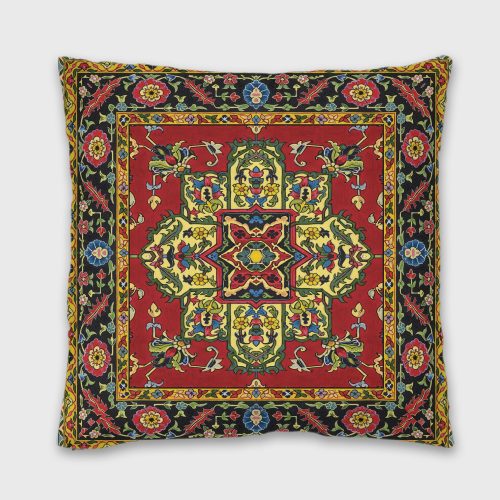 CHINTZ: Sugar and Spice, Not so Nice (Red Pattern) – Singh Twins Cushion Cover