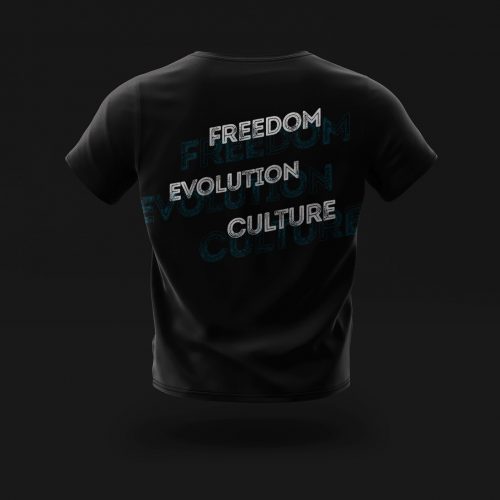Freedom Evolution Black T-Shirt – Natural Selection